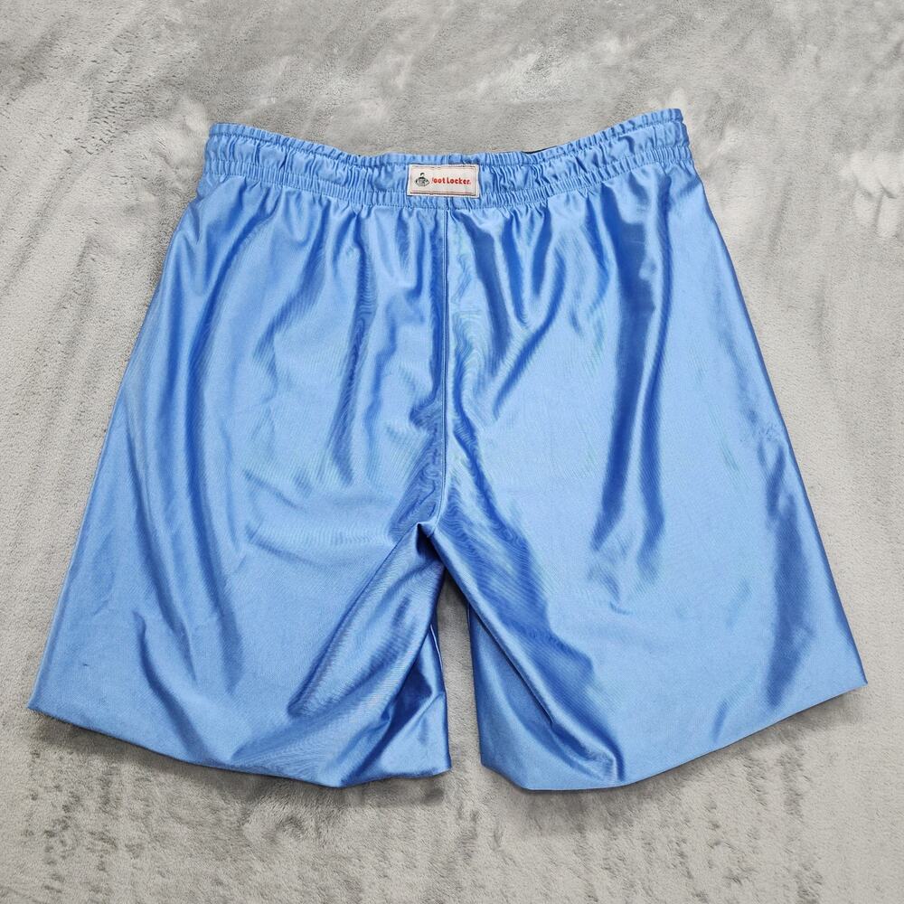 Vintage 90s Foot Locker Shorts‎ Mens XL Blue Reversible Mesh Basketball Sports